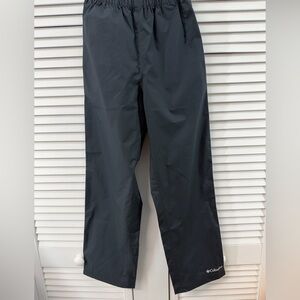 Columbia size M 10/12 Boys' Trail Adventure Rain Pants